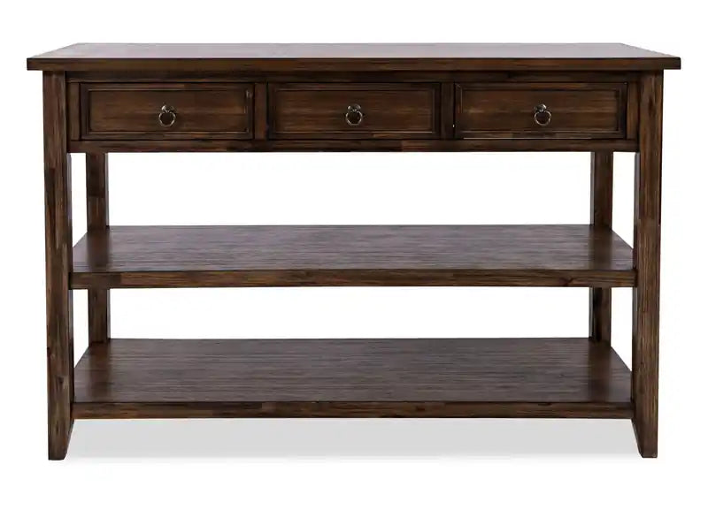 Branson 50 Sofa Table with Storage and Shelf