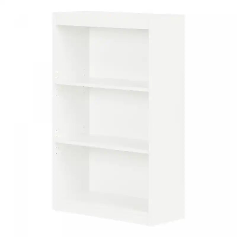 Axess 3-shelf Bookcase - Pure White