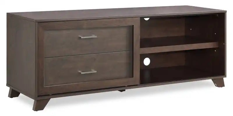 60 Modern TV Stand with Storage and Cable Management for TVs up to 65- Espresso