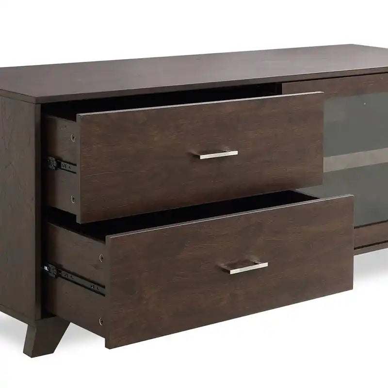60 Modern TV Stand with Storage and Cable Management for TVs up to 65- Espresso