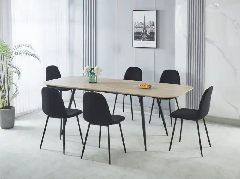 Dining Table with 65-83W Butterfly Extension