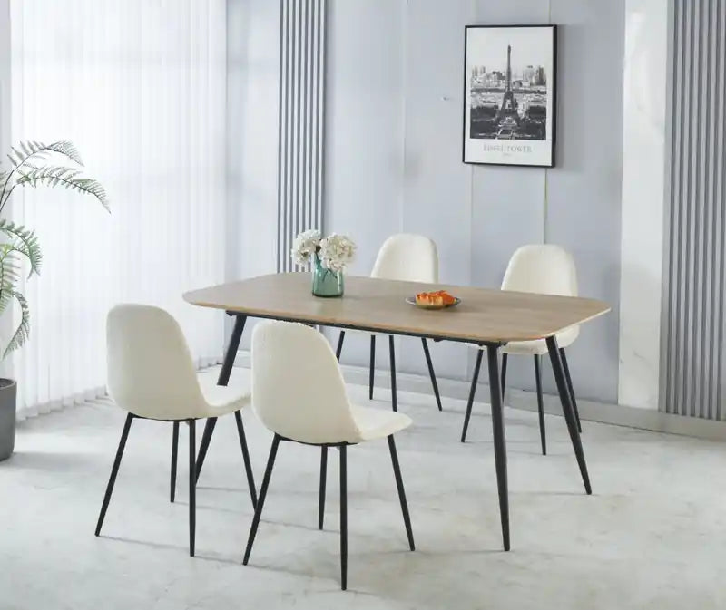 Dining Table with 65-83W Butterfly Extension