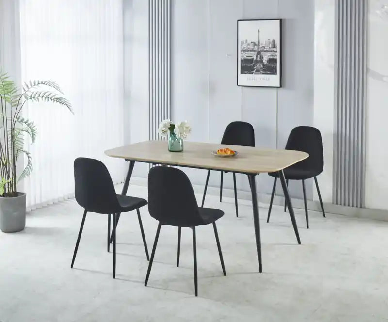 Dining Table with 65-83W Butterfly Extension