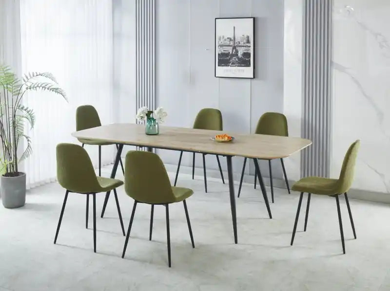 Dining Table with 65-83W Butterfly Extension