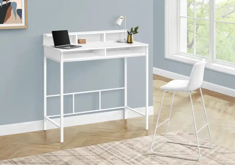 47.25 Standing Office Desk with Cubbies
