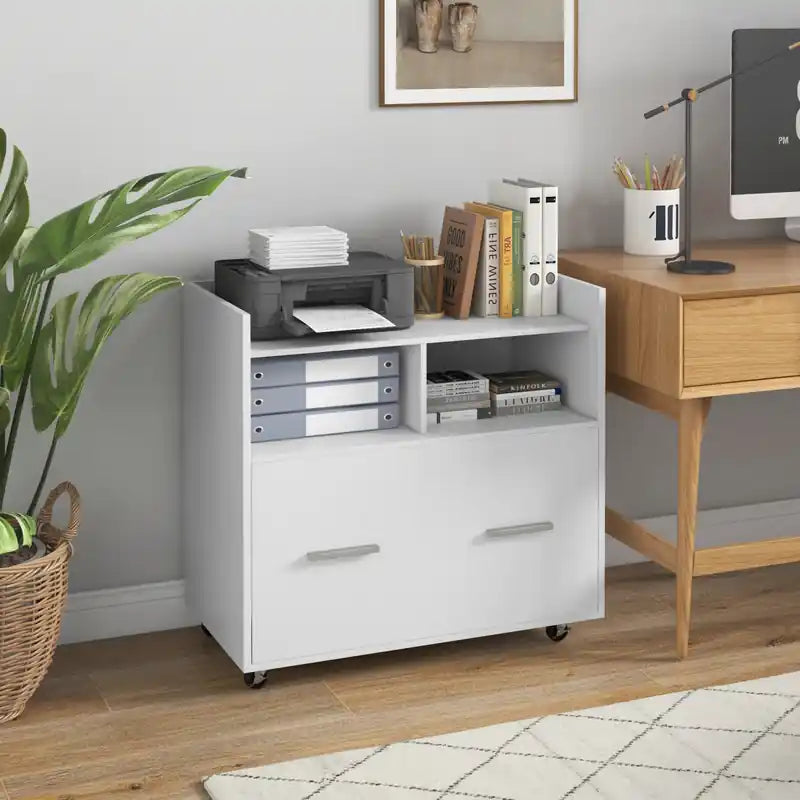 File Cabinet With Wheels Drawer For Letter A4 Legal Size