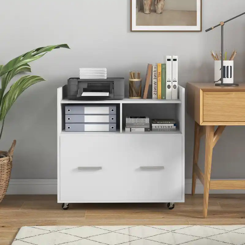 File Cabinet With Wheels Drawer For Letter A4 Legal Size