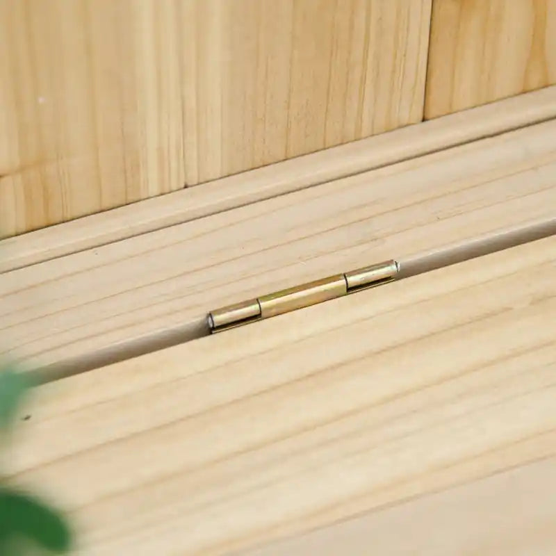 Wooden Garden Bench With Storage Box, Outdoor Seating