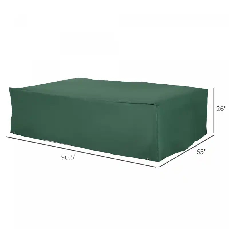 97 X 65 X 26 Outdoor Patio Furniture Cover, Waterproof