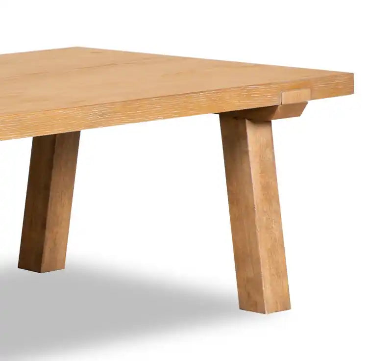 48 Modern Coffee Table - Light Brown Oak