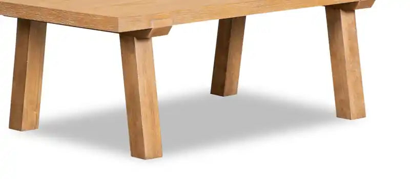 48 Modern Coffee Table - Light Brown Oak
