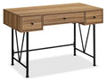 Shia 47.25 Office Desk with 3-Drawers
