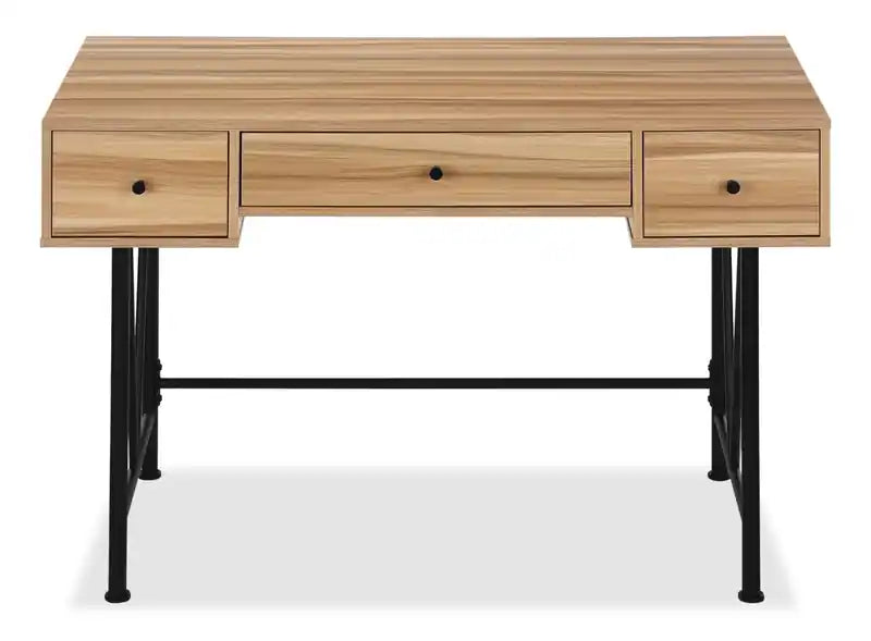 47.25 Office Desk with 3-Drawers